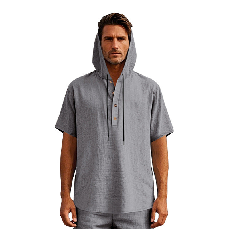 Men's Linen T-Shirt for Summer