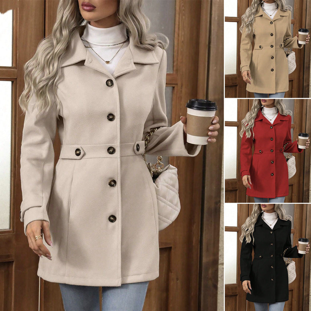Women’s Elegant Woolen Jacket