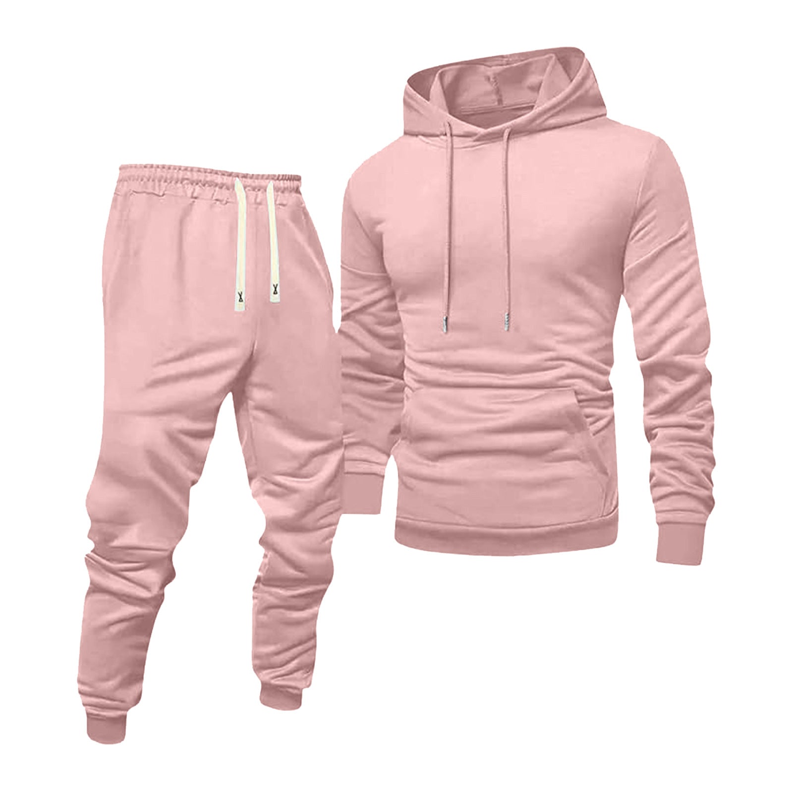 Unisex Pullover Hoodie & Jogger Pants Set - Eight Colors
