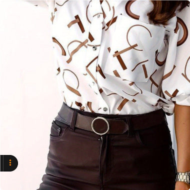 Women’s Long Sleeve V-Neck Shirt