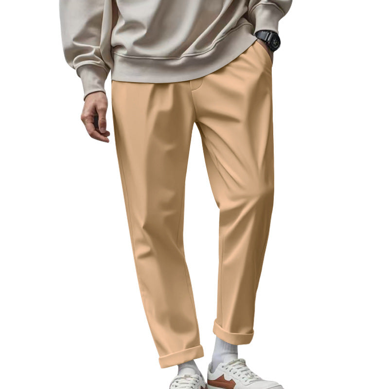Men's Quick-Dry Trousers | Waist-Tied Loose Fit