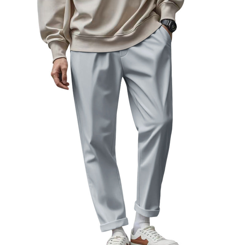 Men's Quick-Dry Trousers | Waist-Tied Loose Fit
