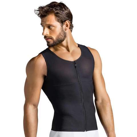 Men's Compression Workout Vest | Rubber Corset for Body Shaping & Sweat Control
