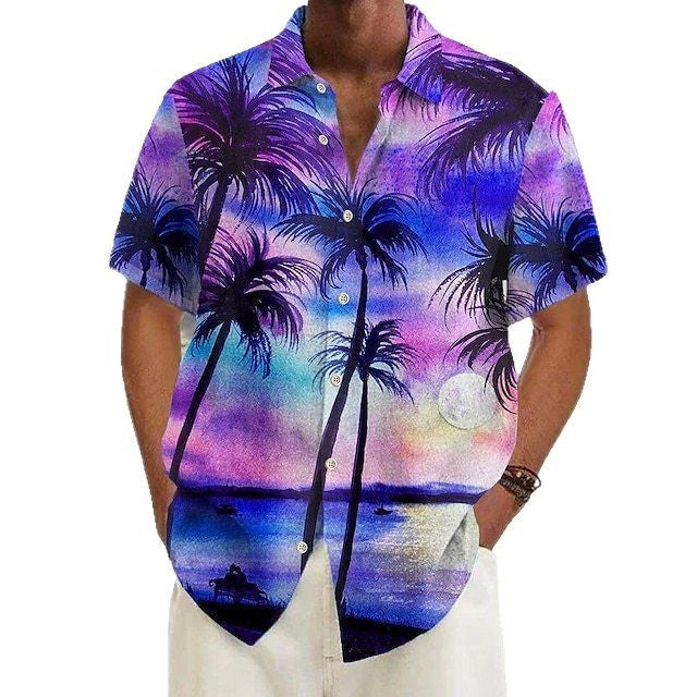 Men's Floral Print Shirt | Casual Fashion Design