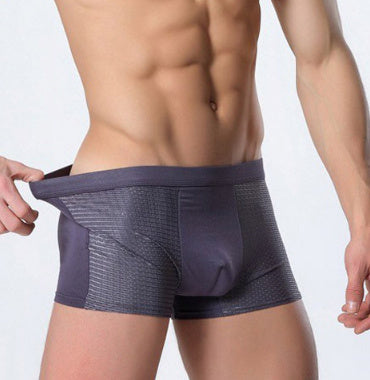 Men's Ice Silk Boxer Briefs | Breathable Mesh Underwear