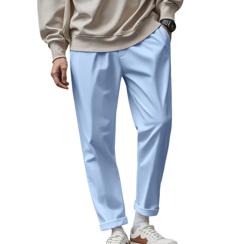 Men's Quick-Dry Trousers | Waist-Tied Loose Fit