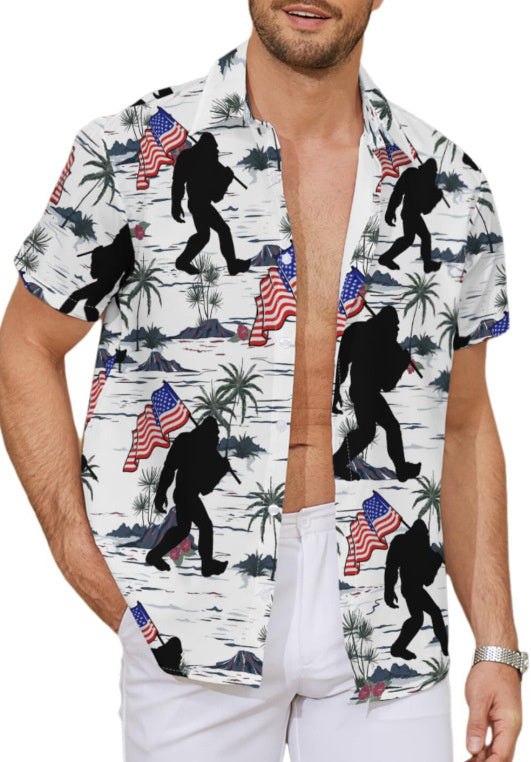 Men's Floral Print Shirt | Casual Fashion Design