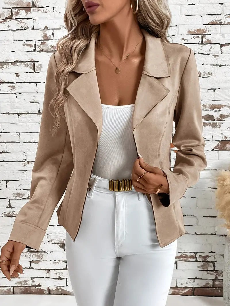 Women's Slim Fit Cardigan Jacket | Autumn Winter Elegant Coat