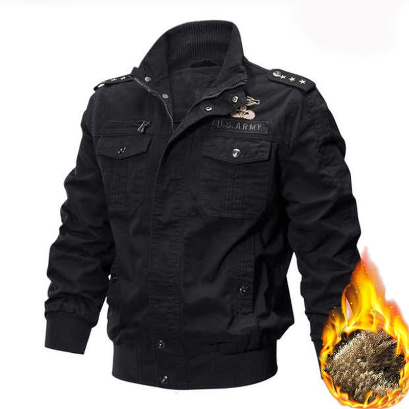 Men's Baseball Style Bomber Jacket | Vintage Flight Jacket