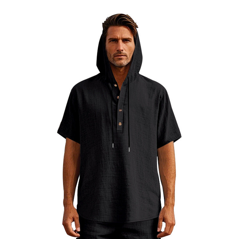 Men's Linen T-Shirt for Summer