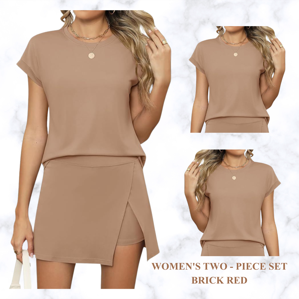 Women's Two-Piece Casual Outfit Set