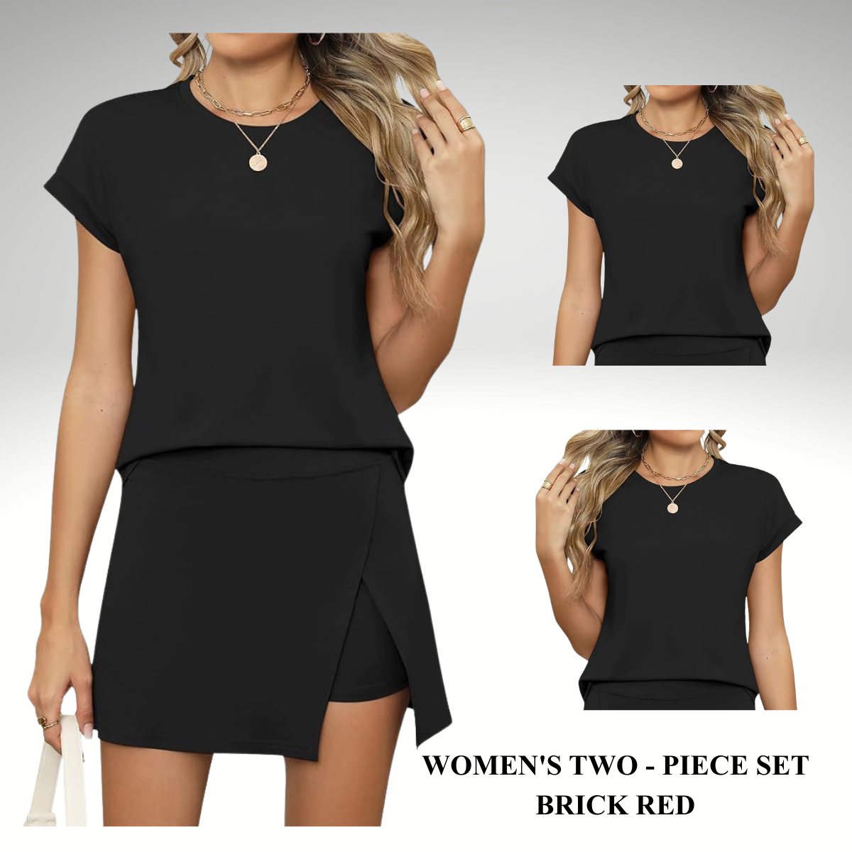 Women's Two-Piece Casual Outfit Set