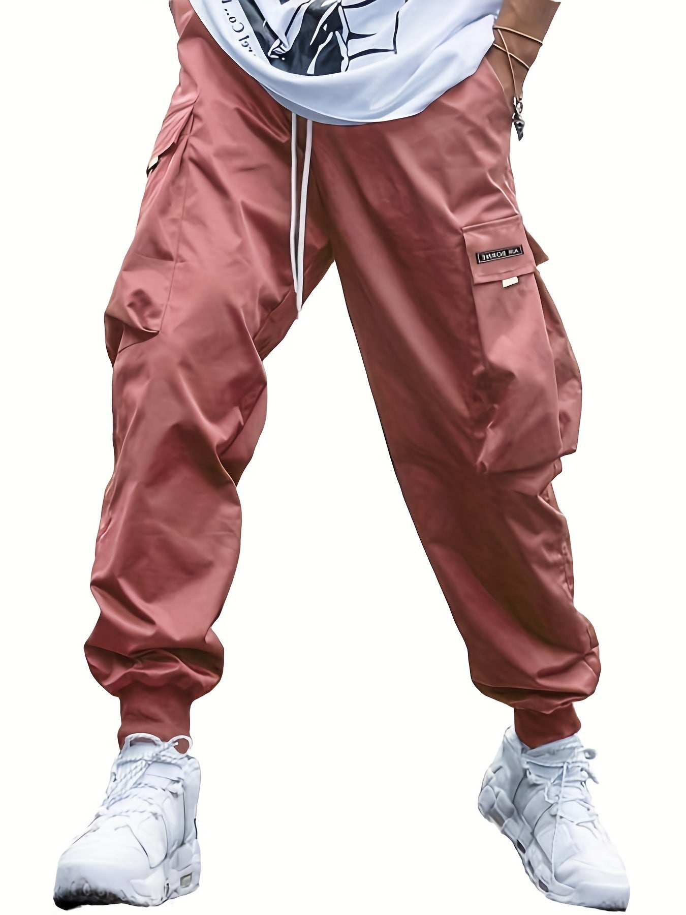 Men's Cargo Pants | Multi-Pocket Hip-Hop Streetwear