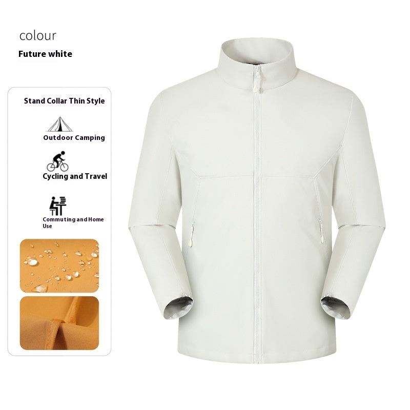 Men's Waterproof Work Jacket | Stand Collar Professional Workwear
