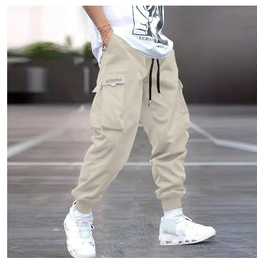 Men's Cargo Pants | Multi-Pocket Hip-Hop Streetwear