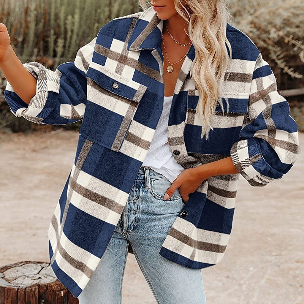 Women’s Woolen Flannel Shirt