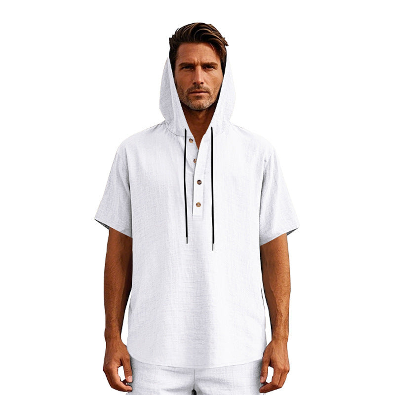 Men's Linen T-Shirt for Summer