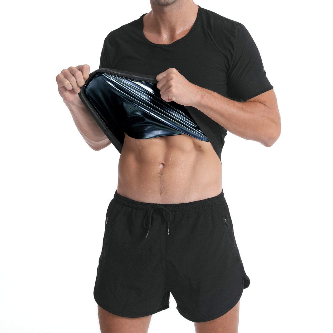 Men's Short Sleeve Sweatshirt