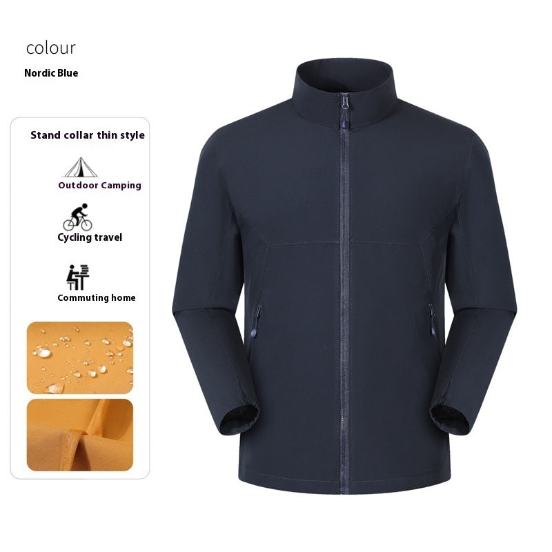 Men's Waterproof Work Jacket | Stand Collar Professional Workwear