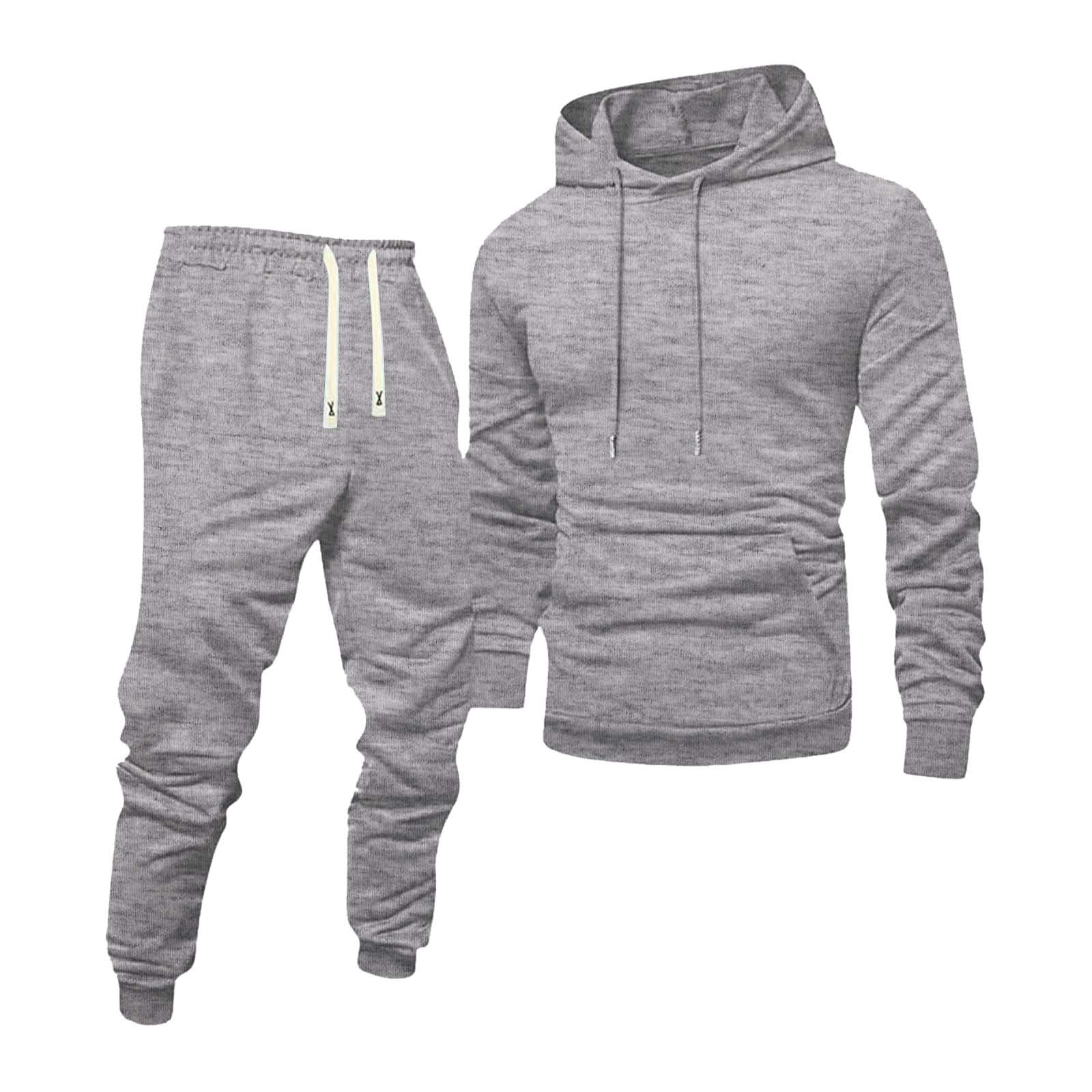 Unisex Pullover Hoodie & Jogger Pants Set - Eight Colors