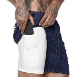 Men's Pocket Compression Shorts | Athletic Performance Wear