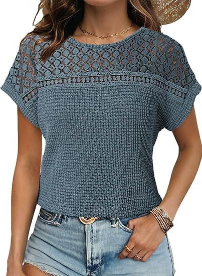 Women's Hollow Breathable T-shirt