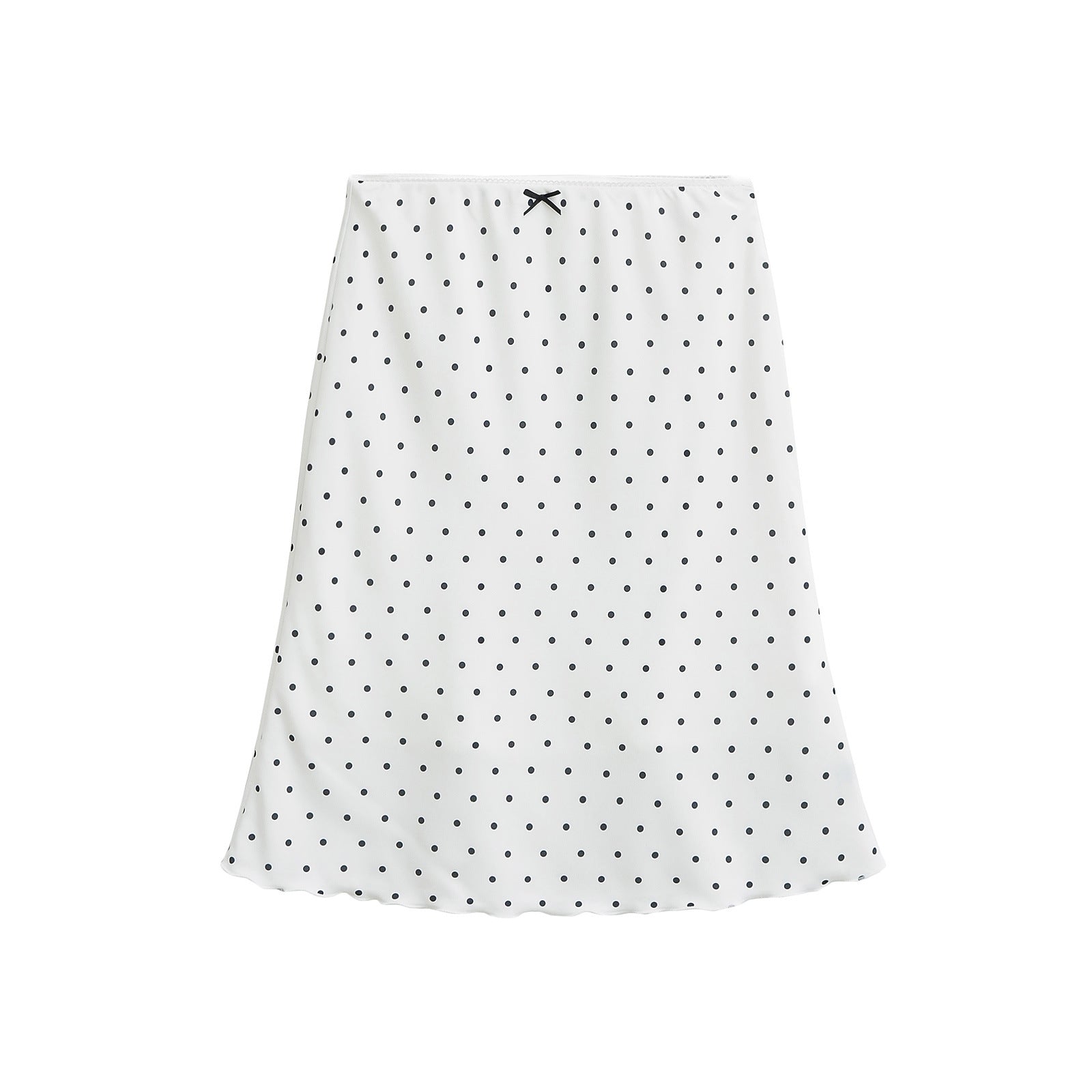 Women's A-Line Midi Skirt - Solid, Polka Dot & Checkered