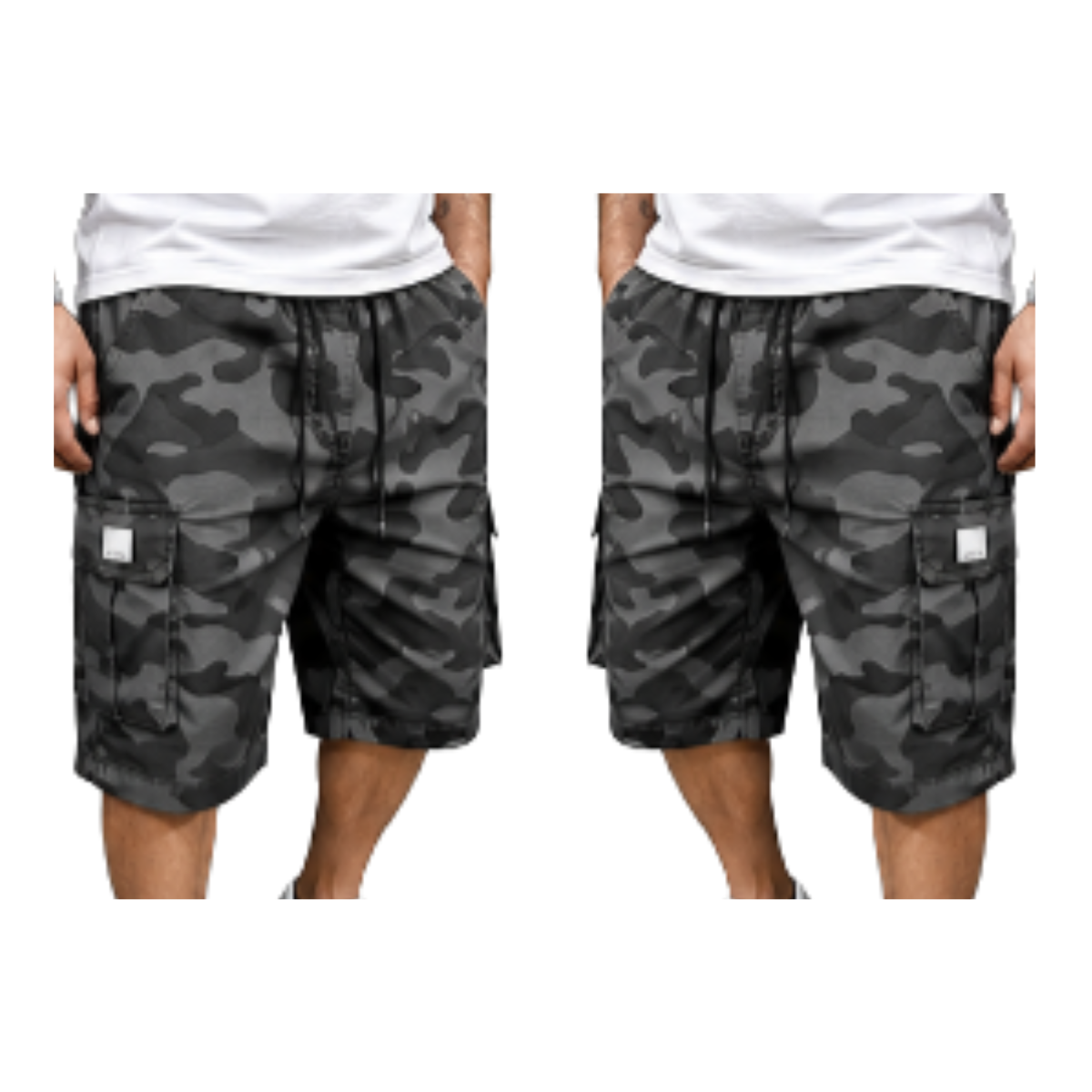 Men's Loose Fit Summer Shorts - Lightweight Breathable Casual Work