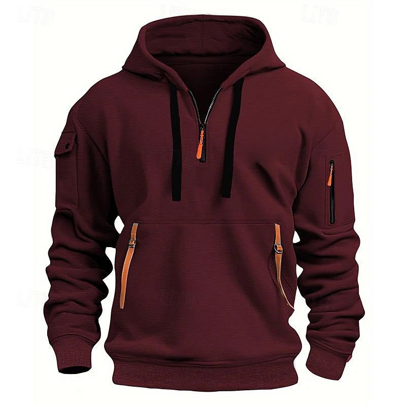 Men’s Drop Shoulder Hoodie Sweatshirt
