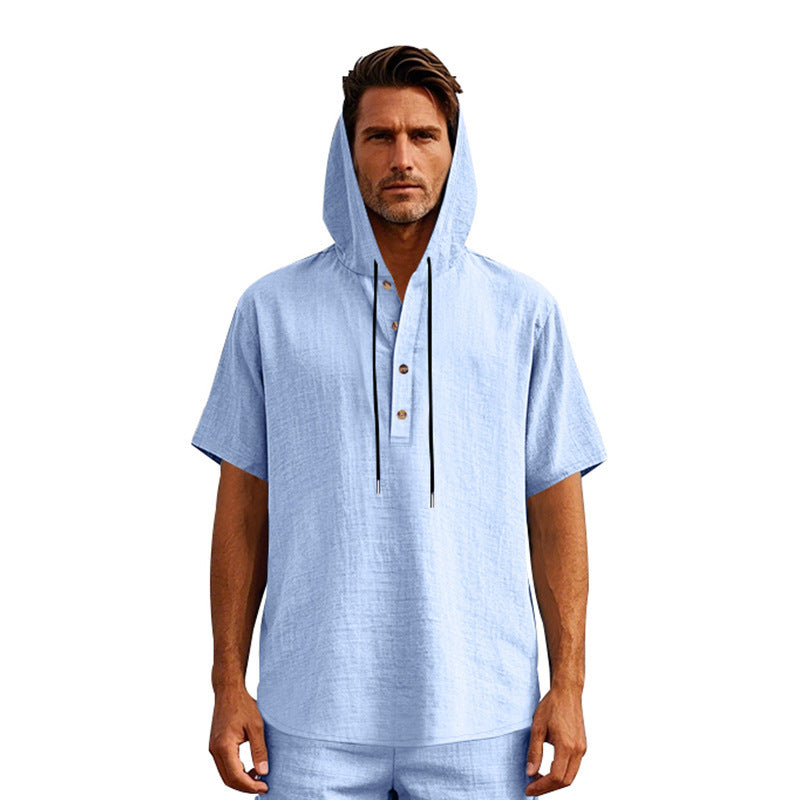 Men's Linen T-Shirt for Summer