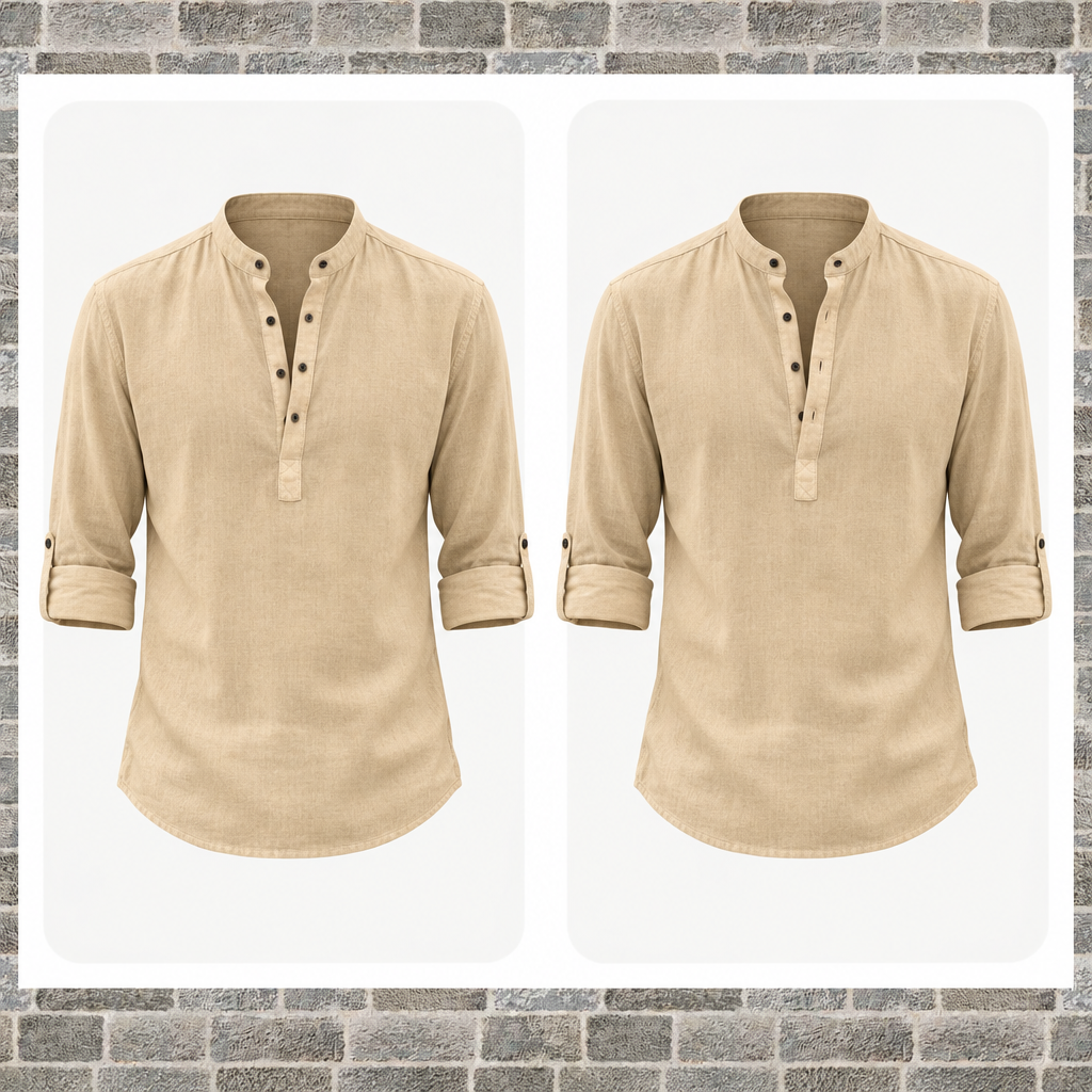 Beige shirts without models