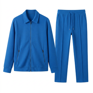 Blue jacket and pants set