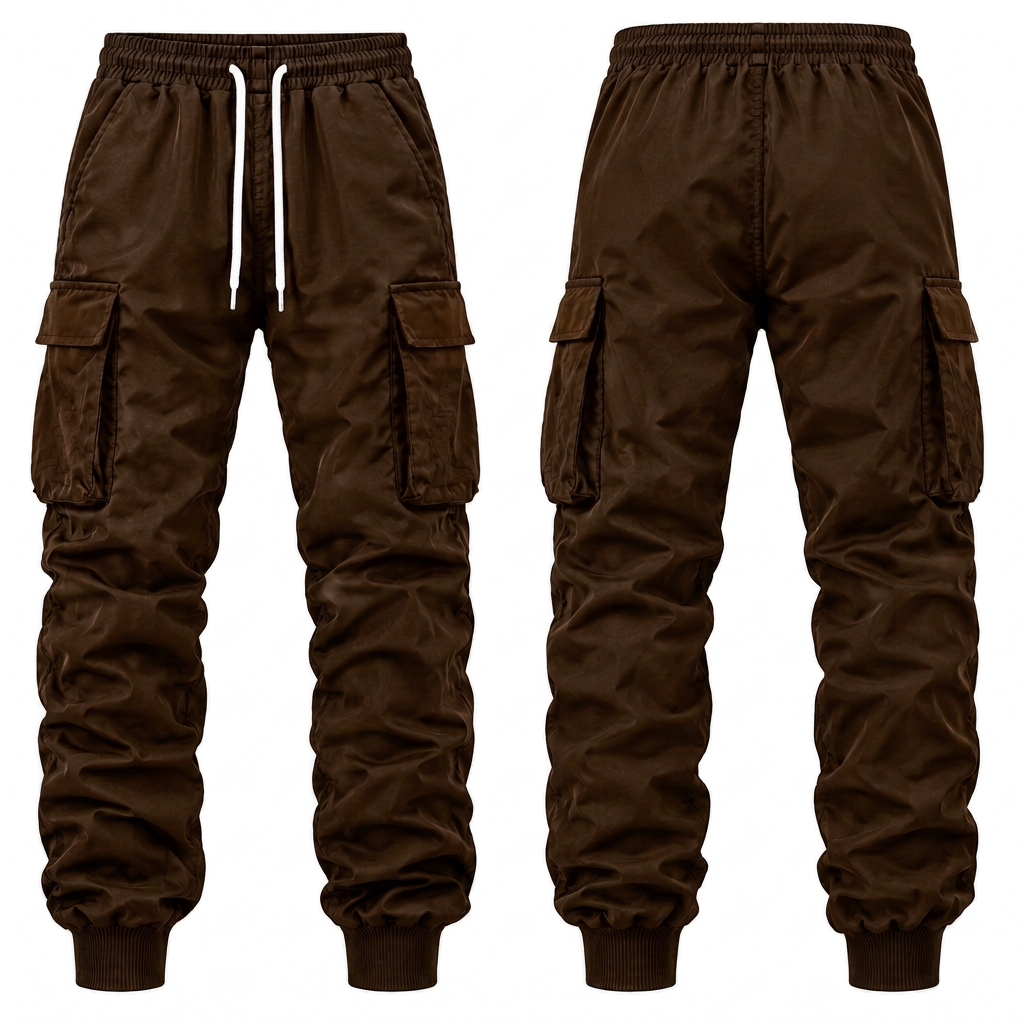 Brown cargo pants