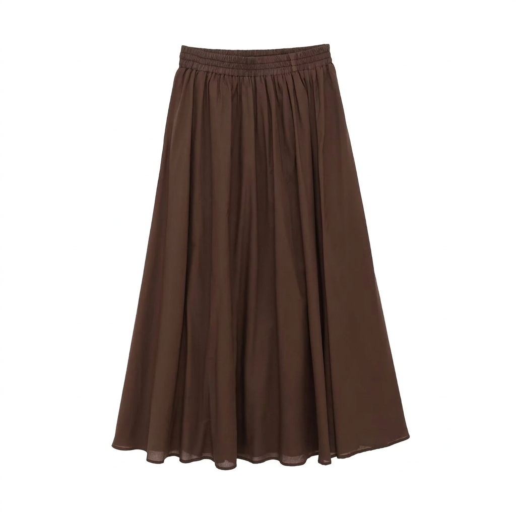 Brown skirt without hanger