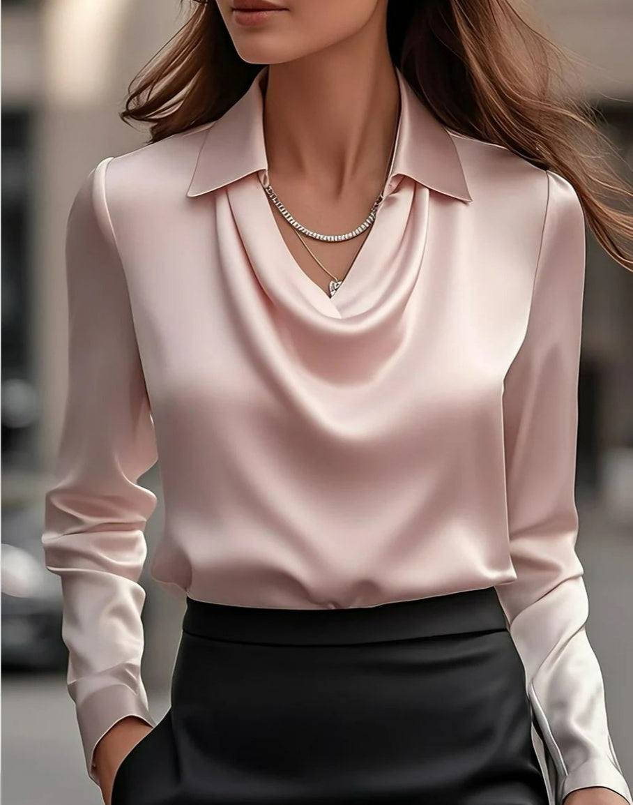 Women’s Elegant Satin Blouse