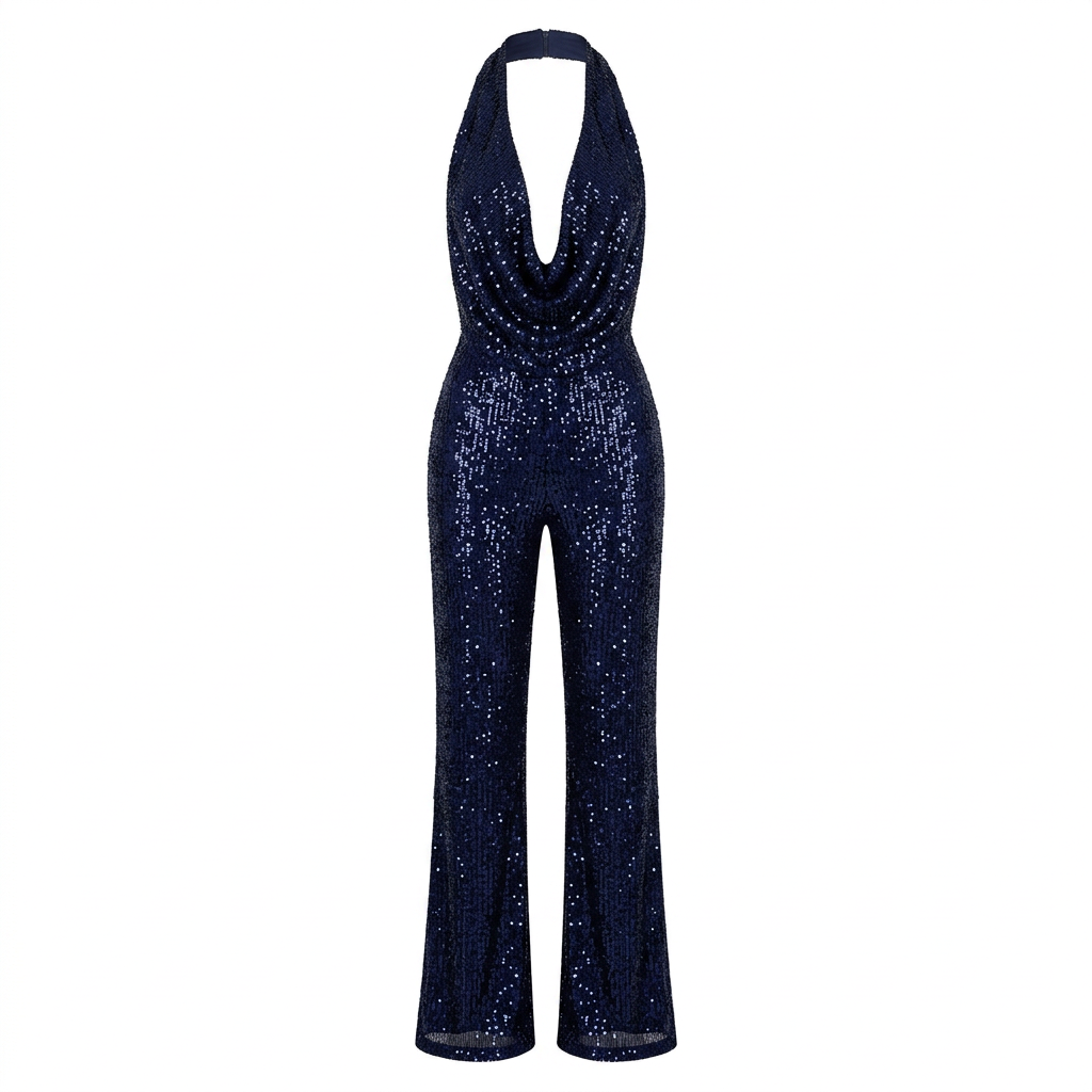 Dark Blue jumpsuit without a model
