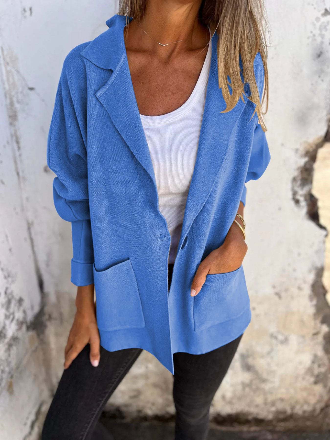 Women's Casual Lapel Jacket