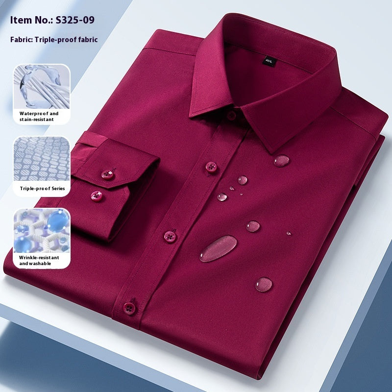 Men's Water, Stain & Wind Resistant Shirt
