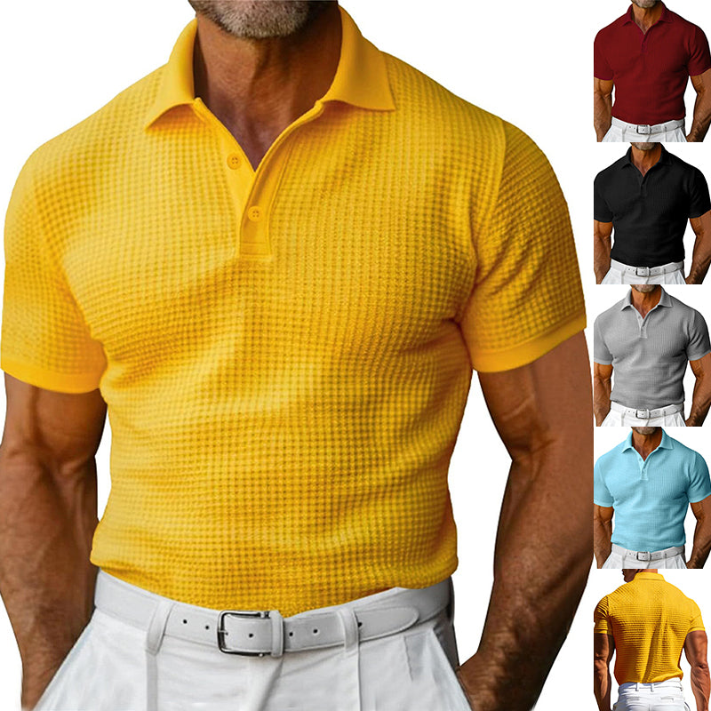 Men’s Slim Fit Short Sleeve Cotton Summer Shirt