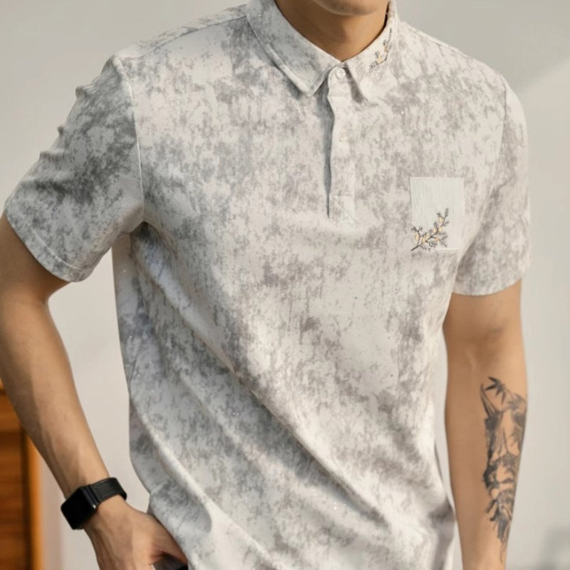 Ice Silk Business Casual T-Shirt