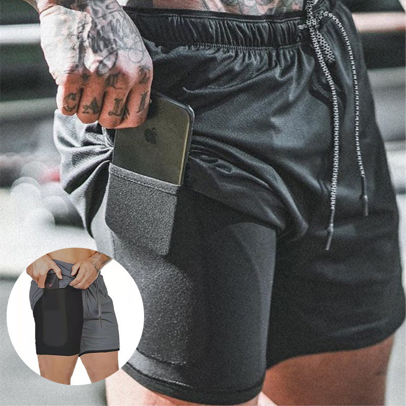 Men's Pocket Compression Shorts | Athletic Performance Wear