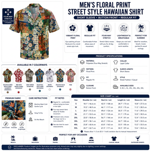 Model-free Hawaiian shirt infographic