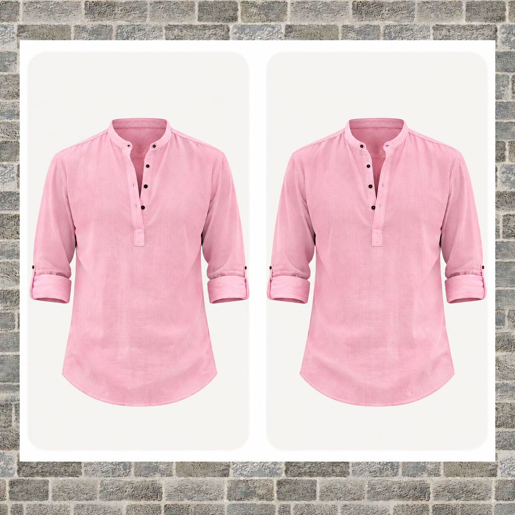 Pink shirts without models