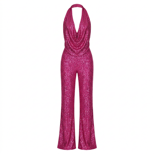 Rose Red jumpsuit without a model
